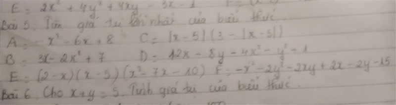 Tìm giá trị Lớn nhất-example-1