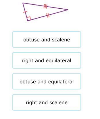 Classify this triangle by its sides and angles.-example-1