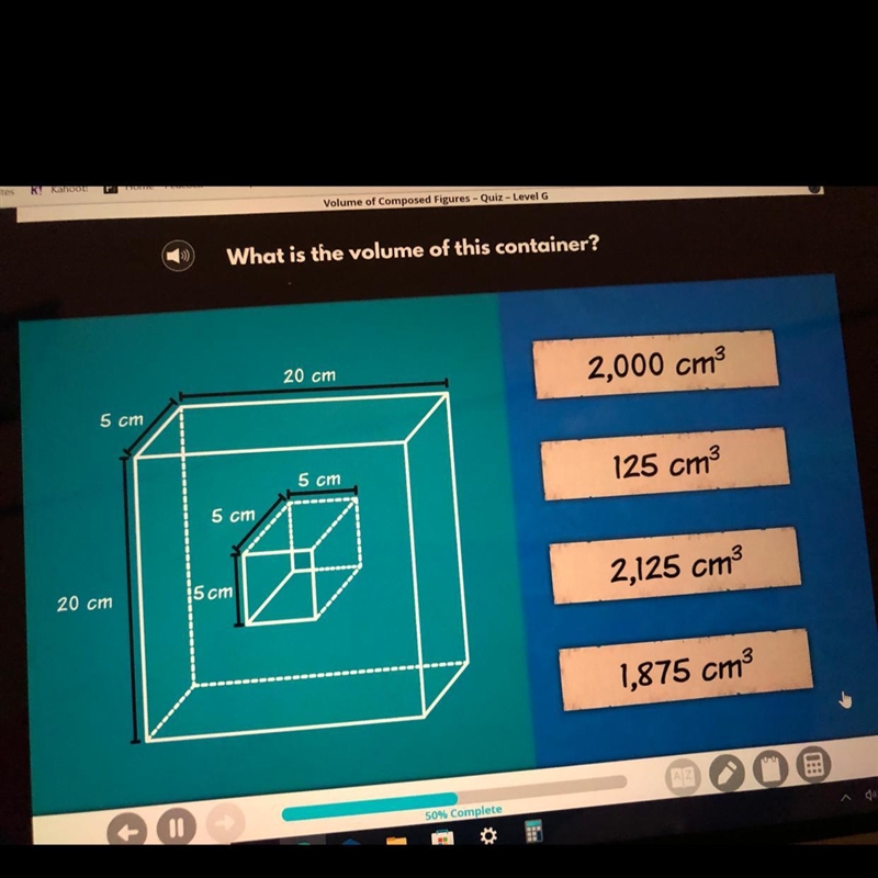 What is the volume of this container?-example-1