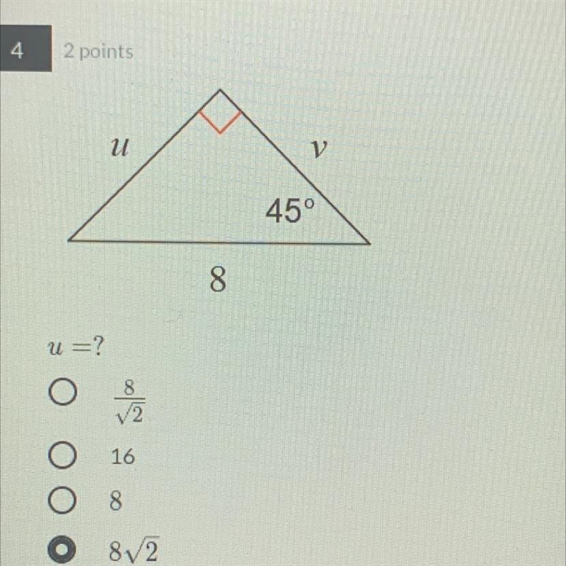 20 pts. solve for u please!!!!!!-example-1