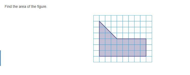 Find the area of the figure.-example-1