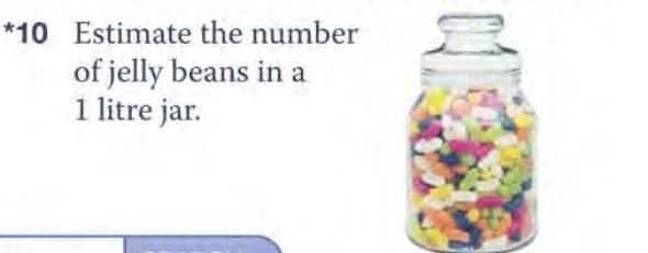 Estimate number of jelly beans in 1 litre jar...please help​-example-1