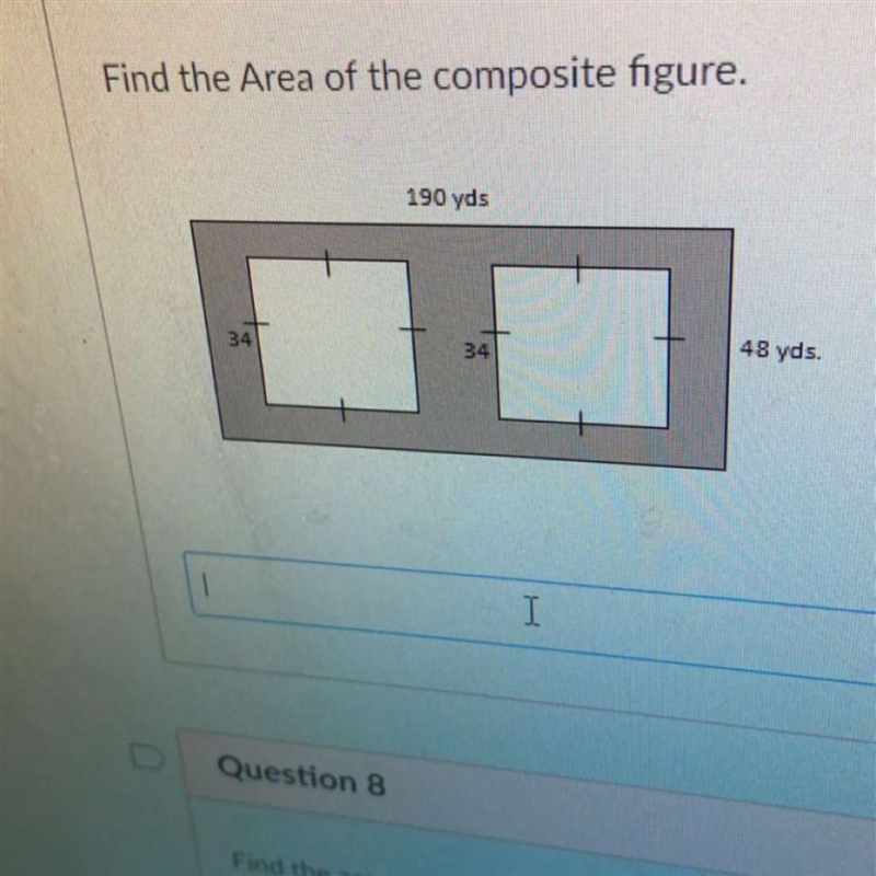 Find the area of the composite figure-example-1