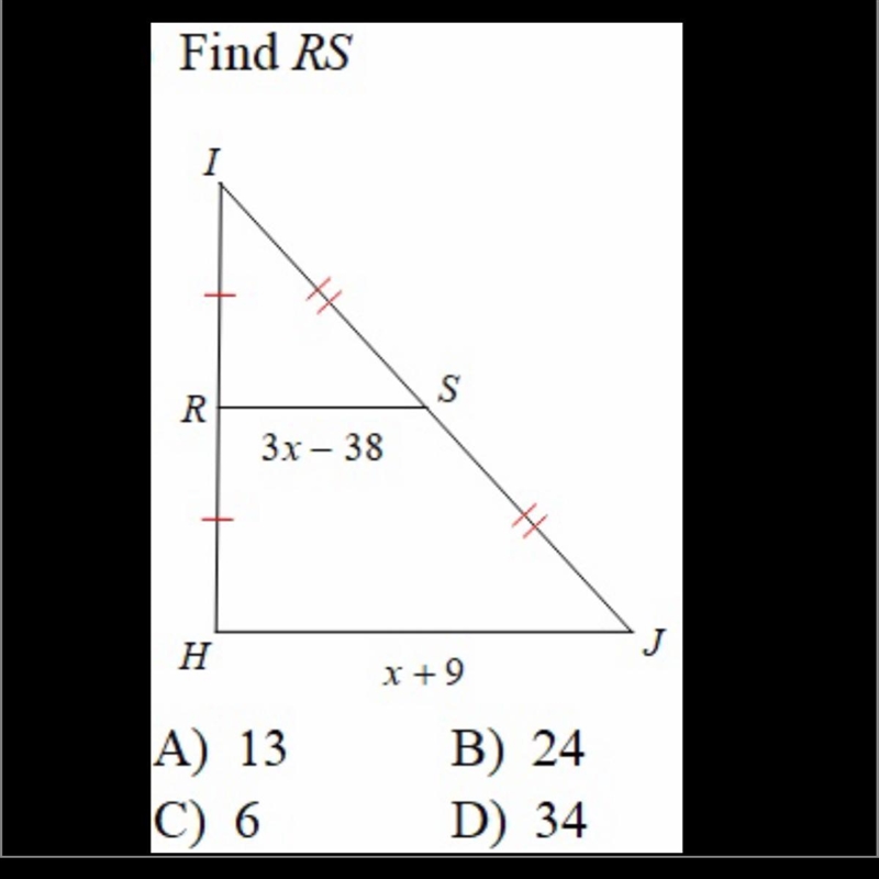 Challenge! A. 13 B. 24 C. 6 D. 34-example-1