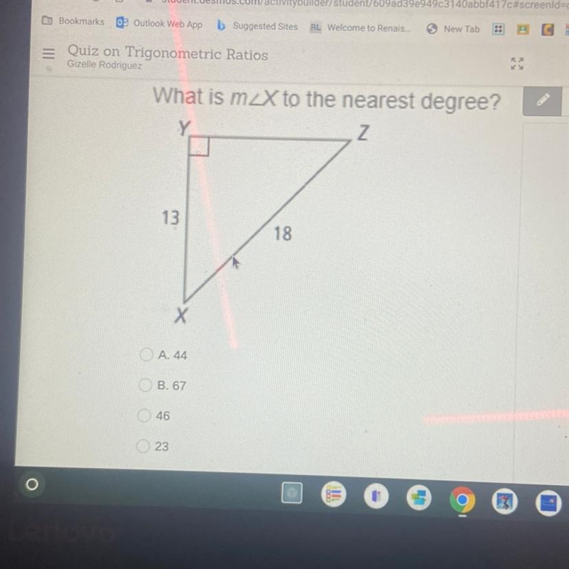 What is m X to the nearest degree? Help plssss-example-1