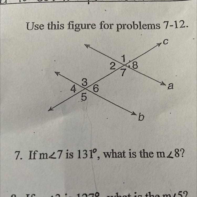 If m 24 is 53°, what is the m26?-example-1