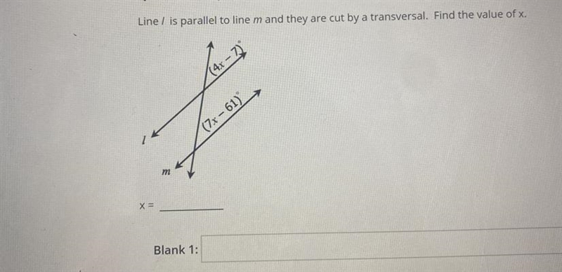 Find the value of x-example-1