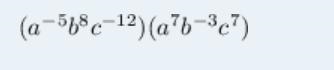 Can someone please help me with this!! Simplify the expression. Make sure the final-example-1