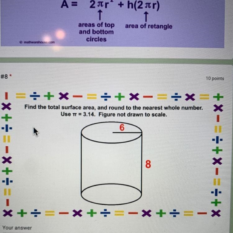 What is the answer for number 8?-example-1