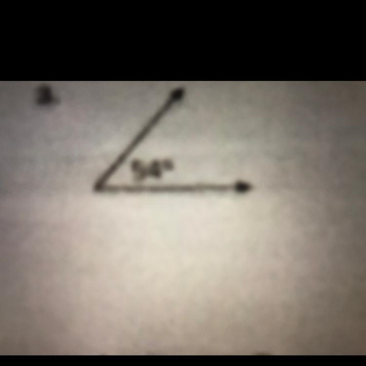 Give The measures of the angle that is complementary to the given angle-example-1