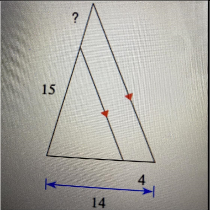 Solve for the missing side length Need help please-example-1