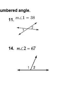 Find the measure of each number: ​-example-1