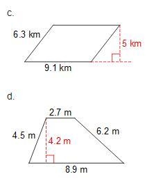 Please solve the area for the 3 objects! I giving a lot of points for it and its only-example-1