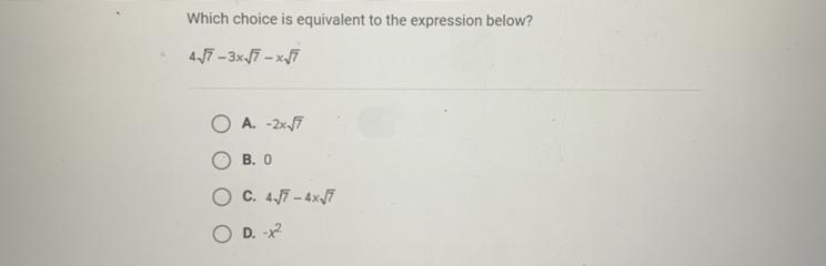 Which choice is equivalent to the expression below?-example-1