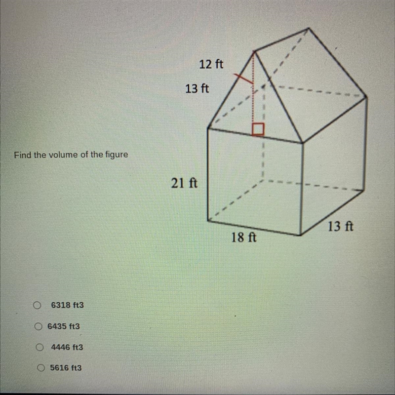 Find the volume of the figure HELP ME PLEASE IM STRUGGLING!!-example-1