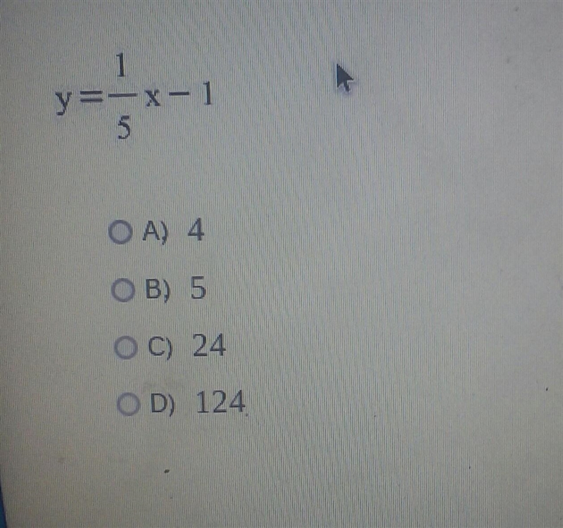 What is y if the ordered pair (25, y) is a solution of the equation shown?​-example-1