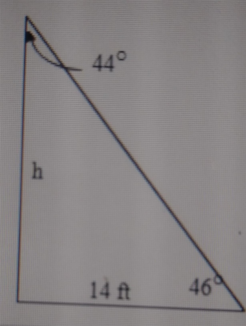 the main sailboat has the dimensions shown in figure at the right . what is the height-example-1