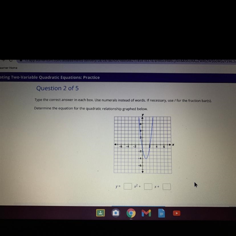 Type the correct answer in each box. Use numerals instead of words. If necessary, use-example-1