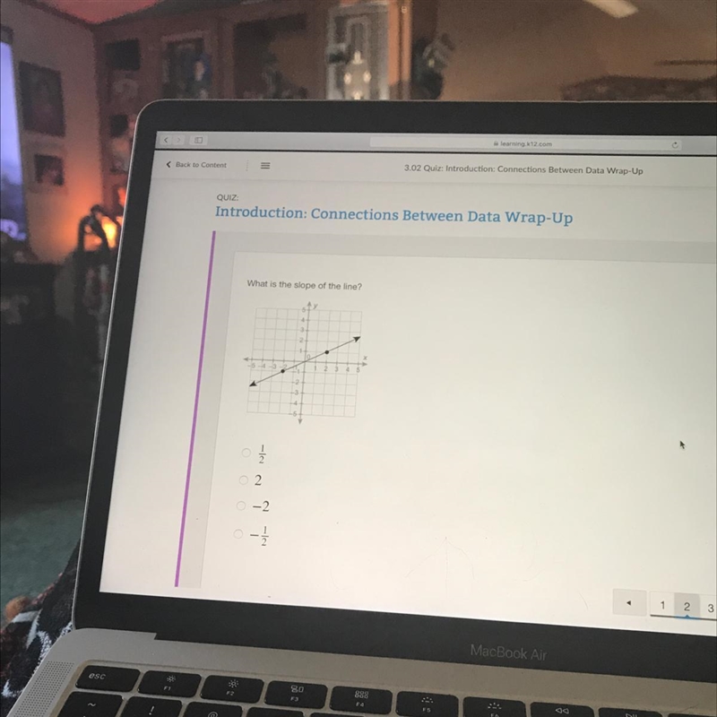 What is the slope of the line? 7 1 T 1 2 4 -le 0 1 0 --example-1