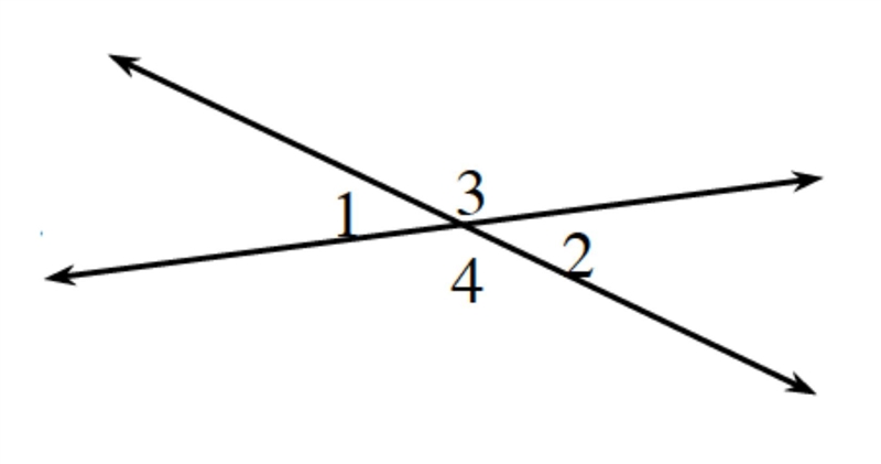 If angle 3 is 142°, find angles 1, 2 and 4. Show your work. PLEASE HELP - 60 POINTS-example-1