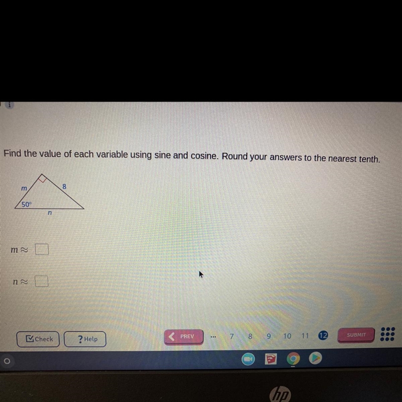 Find the value of M and n-example-1