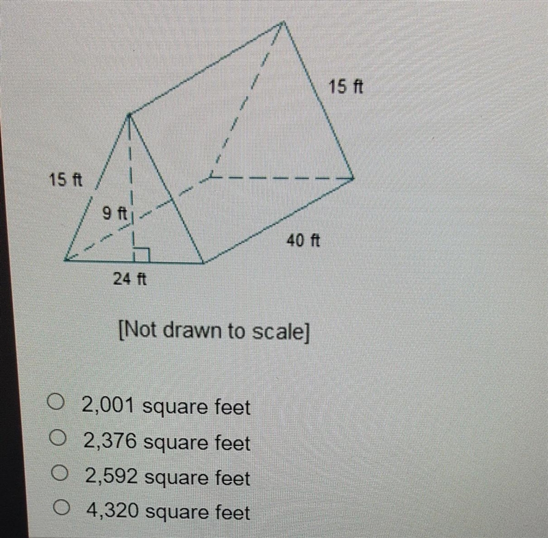 What is the surface area of the triangular prism?​-example-1