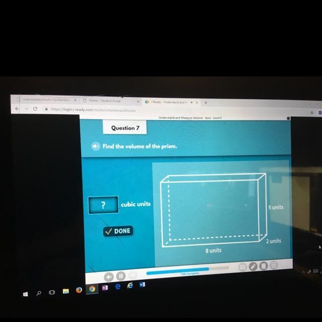 Find the volume of the prism i ready please help!!-example-1