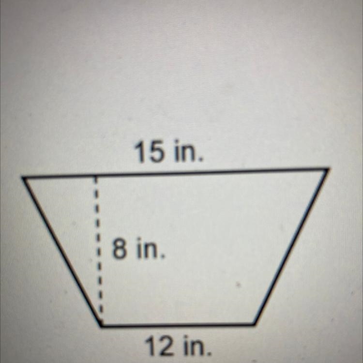 What is the area of the trapezoid?-example-1