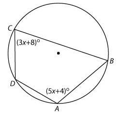 NEED ANSWER ASAP! ON A TIMED TEST! Four chords are drawn in the figure below, creating-example-1