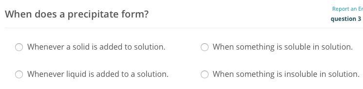 When does a precipitate form?-example-1