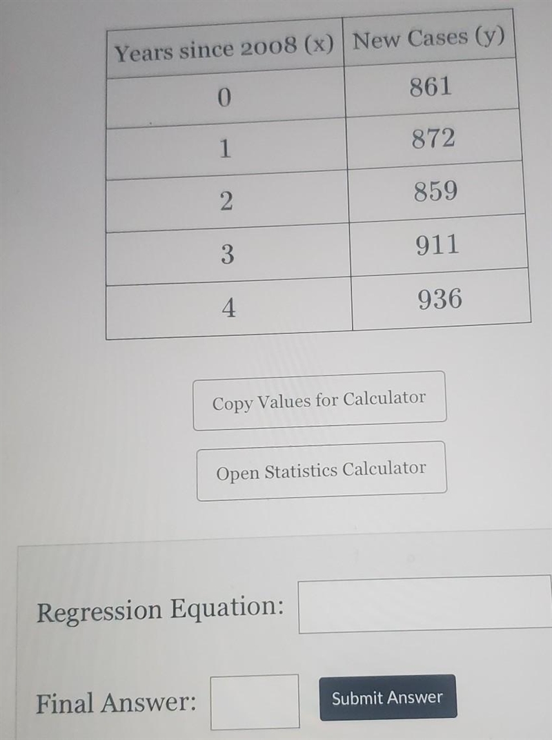 The number of newly reported crime cases in a county in New York State is shown in-example-1