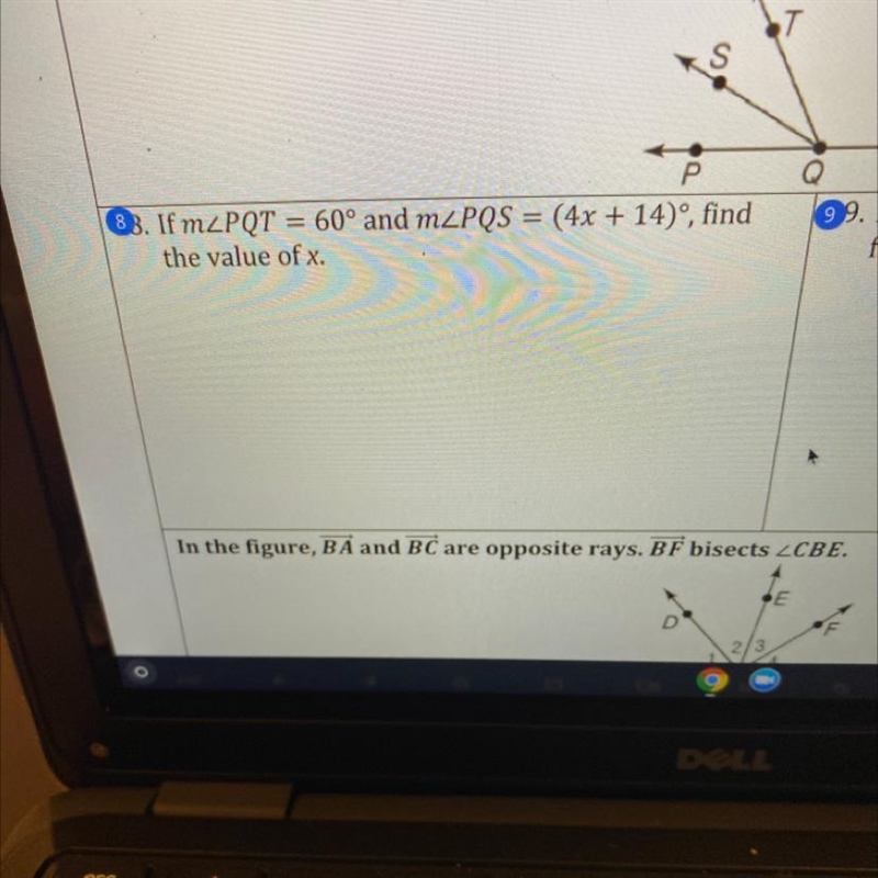 Please help me Find the value of x-example-1