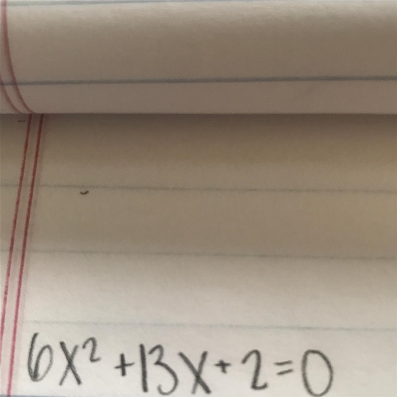 Pls pls help with this. extra points. why would i use factoring to solve this quadratic-example-1