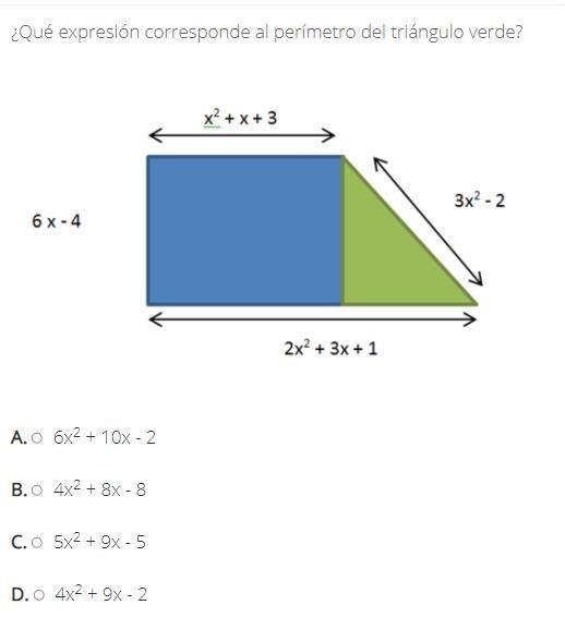 Sacar el perimetro de esta figura-example-1