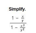 How do I simplify when there are fractions on fractions-example-1