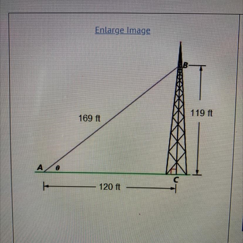 Consider the image that shows a tower anchored by a guy with the guy wire is attached-example-1