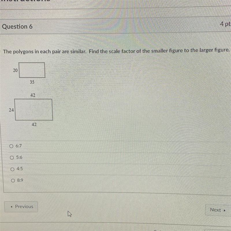 The polygons in each pair are similar. Find the scale factor of the smaller figure-example-1