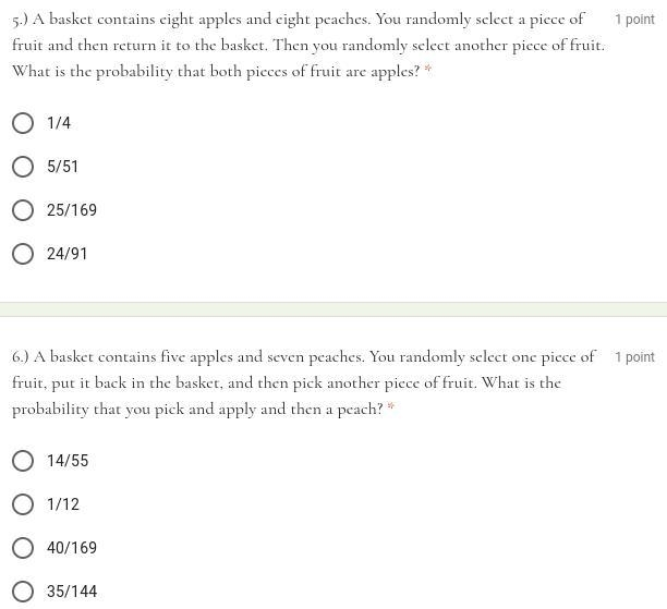 Help me plzzz Homework: Compound Probability Part 2-example-3