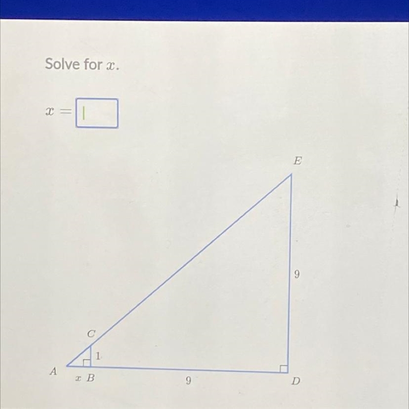 Solve similar triangles (advanced)-example-1