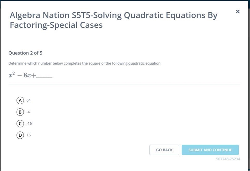 QUADRATIC EQUATIONS HELP(no link or im reporting)-example-1