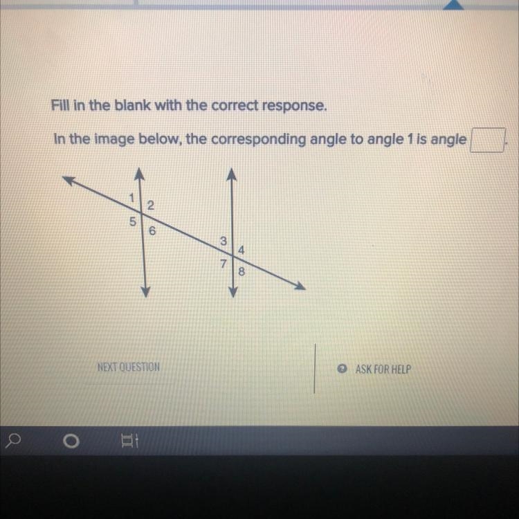 Fill in the blank with the correct response. In the image below, the corresponding-example-1