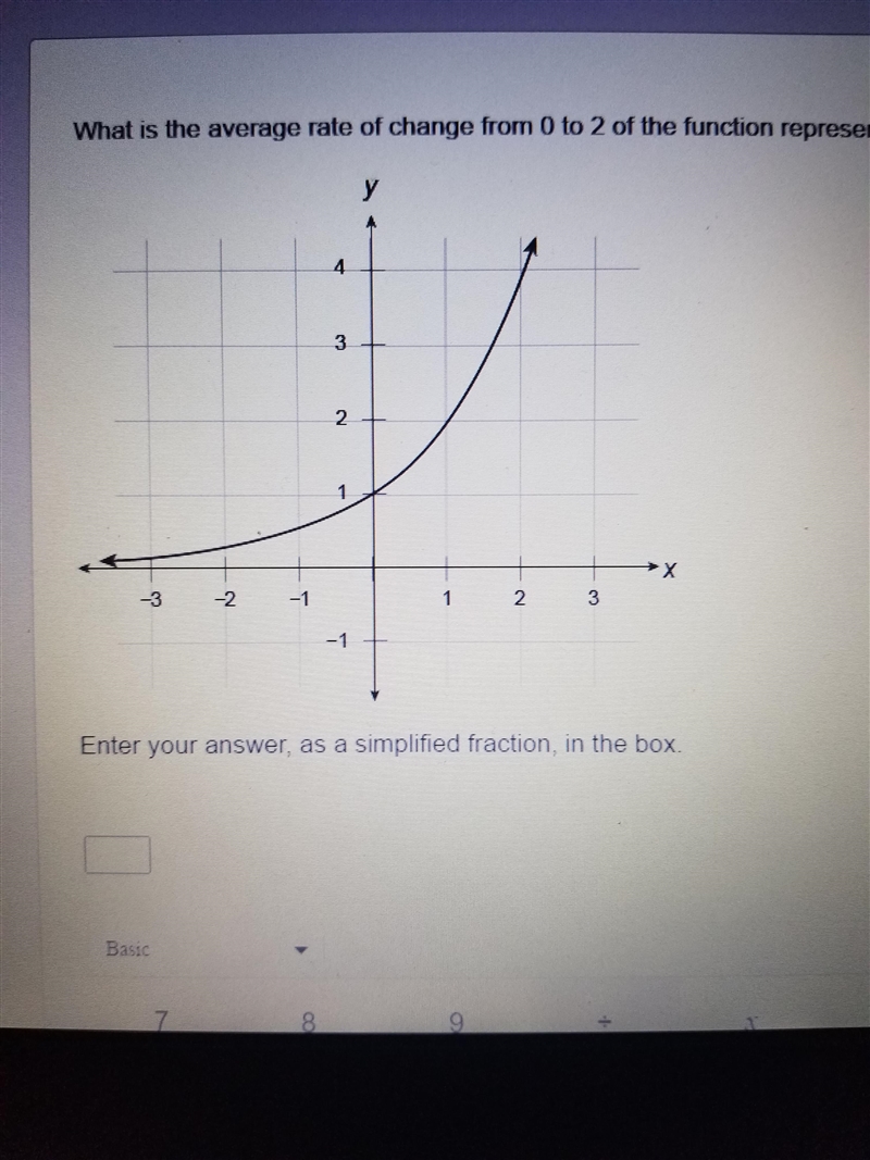 What is the average rate of change from 0 to 2 of the function represented by the-example-1