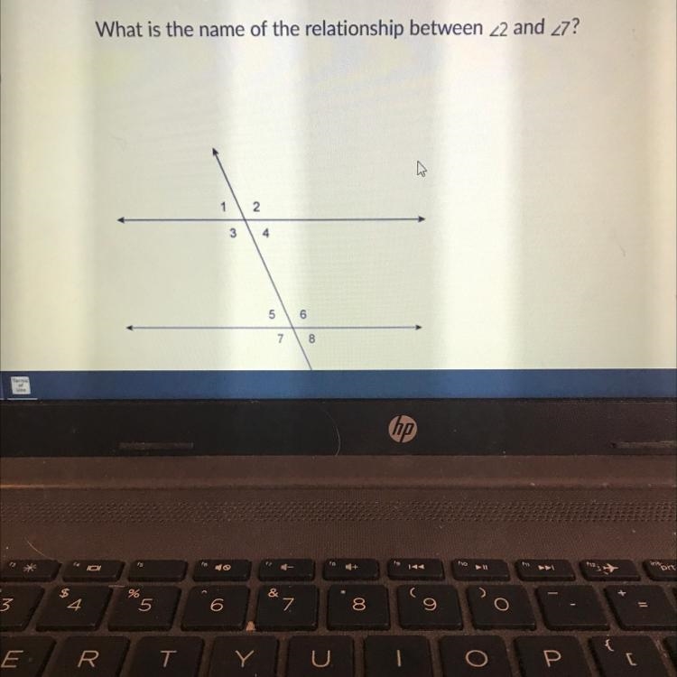 What is the name of the relationship between 22 and 27? 1 2 3 4 5 6-example-1