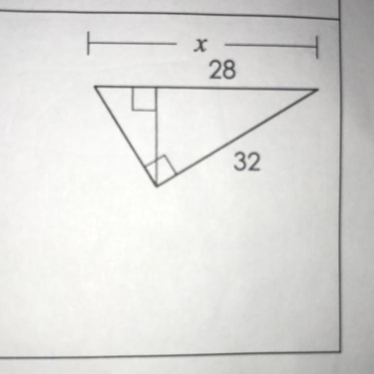 Solve for x (Show work)-example-1