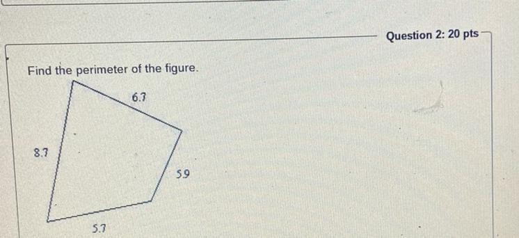 Find the perimeter of the figure-example-1