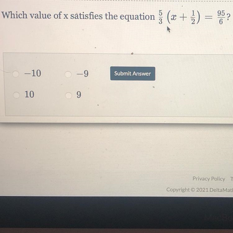 Which value of x satisfies the equation-example-1