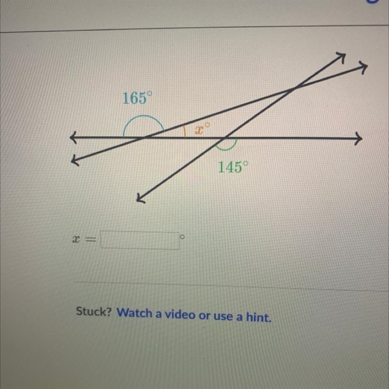 Finding missing angles please help!!! pls-example-1