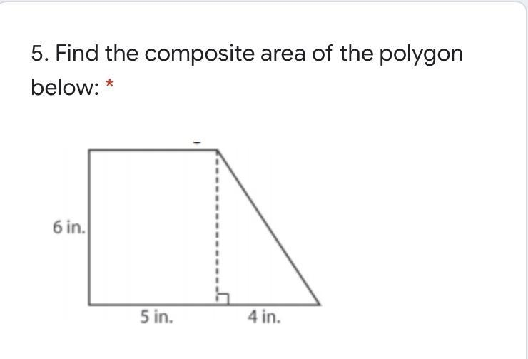 Find the composite area-example-1