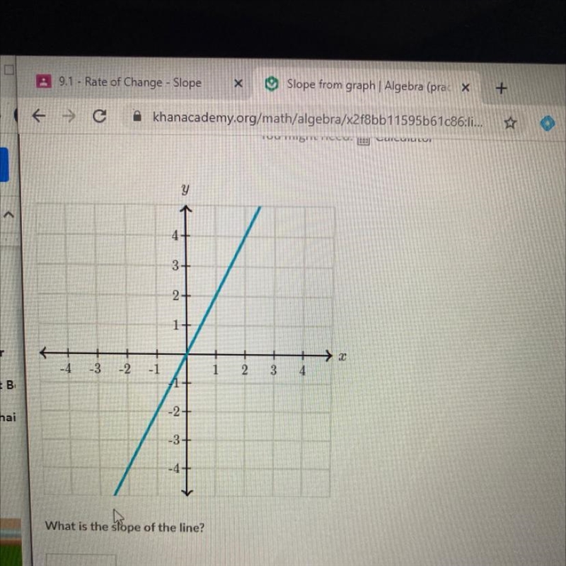 What is the slope of the line?-example-1