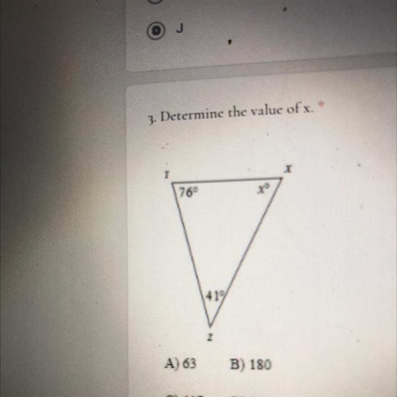 Detirme the value of x-example-1